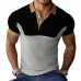 【24-hour shipping out】Men's Summer Skin Friendly and Comfortable Polo T-Shirt MTA2895C3U